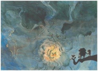 Kunsttryk Det Levende Træ 30 x 40 cm